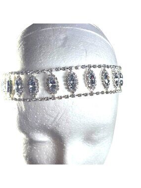 Elastic Headband Bridal Hairpiece Weddings Formal Events Elegant Head Wear